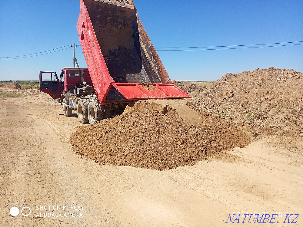 Услуга камаз самосвал вызов муср, доставка Пагрузшик, экскаватор 24/7 Шымкент - изображение 2