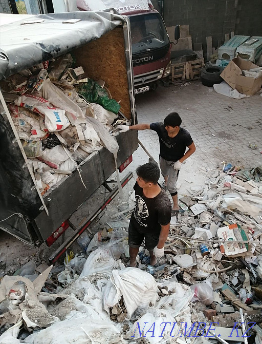 Garbage removal Almaty Services Dismantling Apartment cleaning house etc. Garage Almaty - photo 6