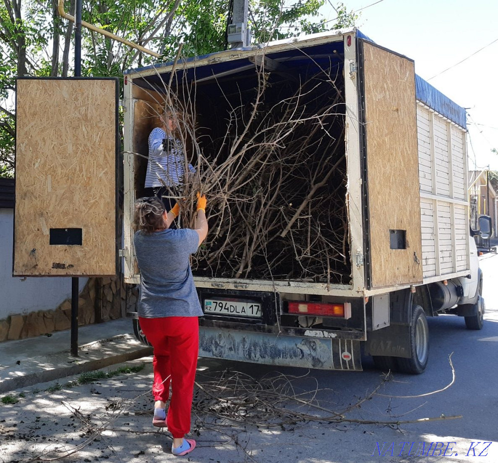 garbage collection gazelle, construction debris and rubbish we take out to the Dump Shymkent - photo 1