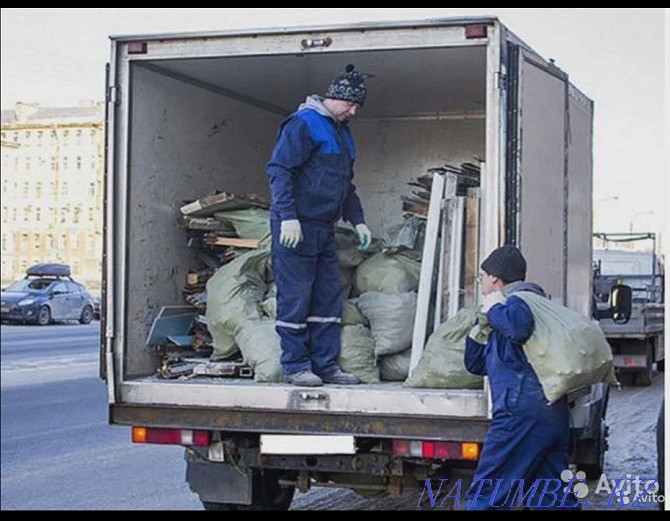 Вывоз мусора, услуги грузчика, разборка сборка мебели Костанай - изображение 1