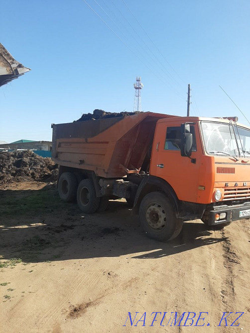 Камаз самосвал услуги, вывоз мусора, доставка балласт, песок, щебень Актобе - изображение 1