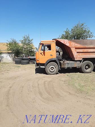 KAMAZ services dump truck garbage disposal, crushed stone, sand, ballast Aqtobe - photo 1