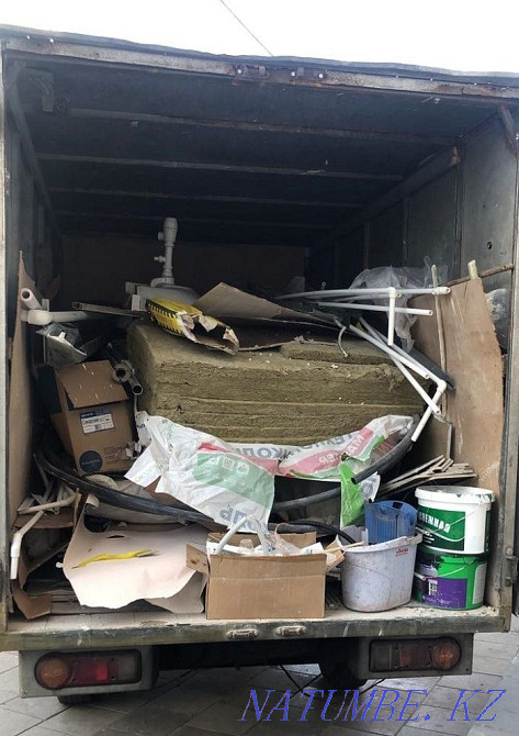 Вывоз мусора недорого. Грузоперевозки. Вывоз. Грузчики. Газель 4.2 Костанай - изображение 4