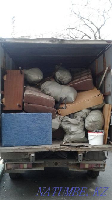 Вывоз мусора недорого. Грузоперевозки. Вывоз. Грузчики. Газель 4.2 Костанай - изображение 2