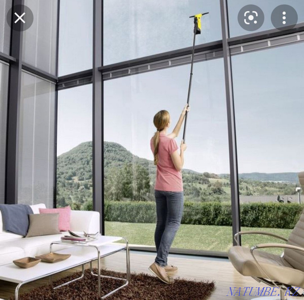 Мойка окон роботом и оборудованием Karcher/альпинист Астана - изображение 5