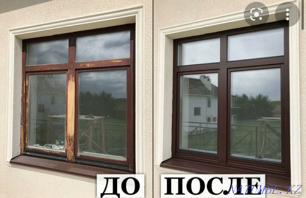 Профессиональная Мойка окон Мойка фасада Очистка кровли Астана - изображение 5