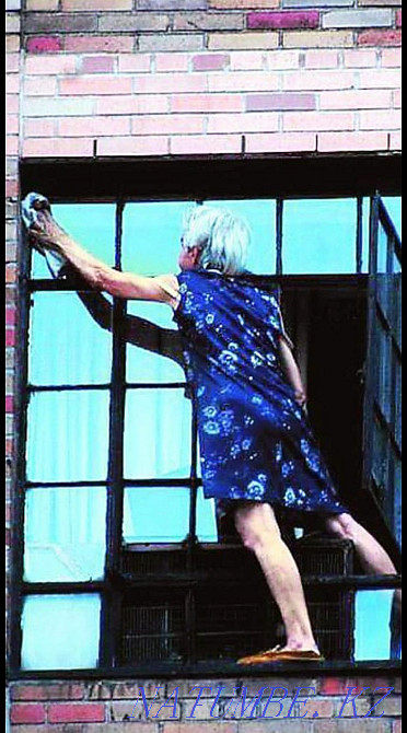 Профессиональная Мойка окон Мойка фасада Очистка кровли Астана - изображение 1