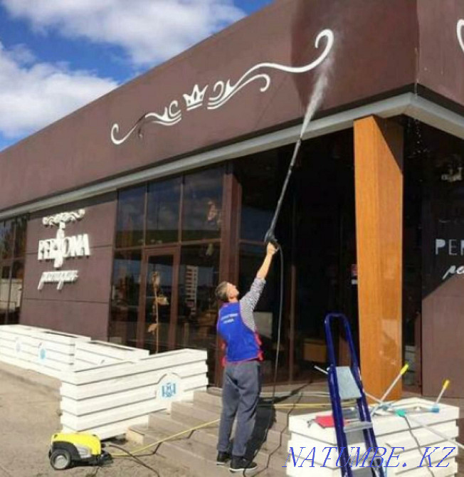 Профессиональная Мойка окон Мойка фасада Очистка кровли Астана - изображение 6