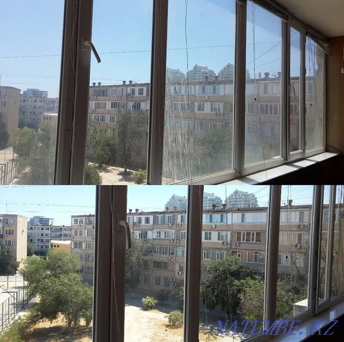 Мойка окон витрин, фасадов Актау - изображение 7