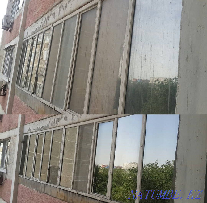Мойка окон витрин, фасадов Актау - изображение 6