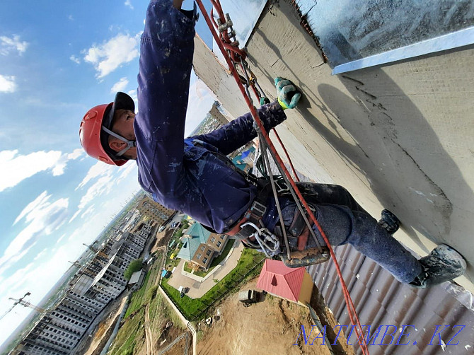 All High-altitude work, Climber, window cleaning Almaty - photo 3