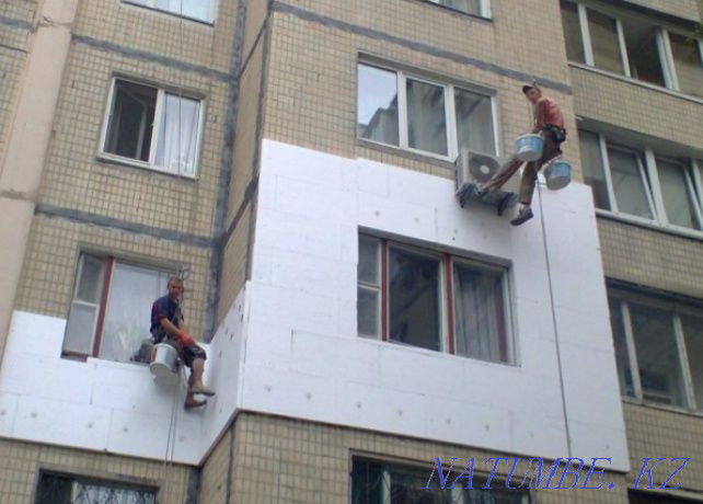 Industrial climber insulation of apartments and facades high-rise work Oral - photo 2