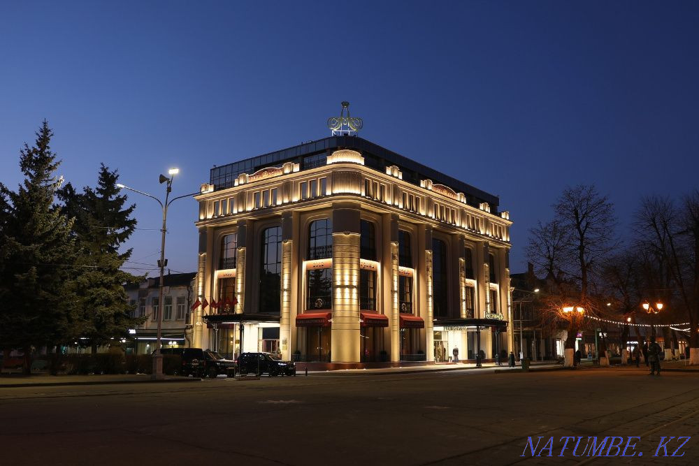 Освещение фасадов, архитектурное освещение, любой монтаж освещения Астана - изображение 1