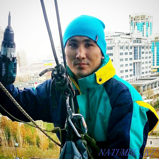 Services of climbers. Climbers. High-altitude work. Astana - photo 6