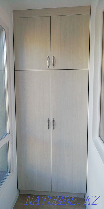 Шкафы на балкон, гардеробные, кухни Астана - изображение 1