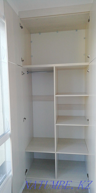 Шкафы на балкон, гардеробные, кухни Астана - изображение 2
