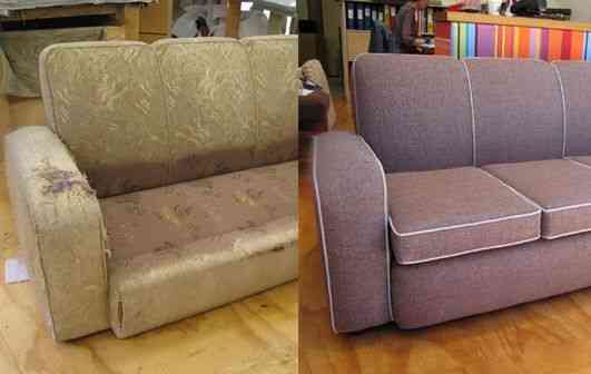 Перетяжка и реставрация мягкой мебели Караганда