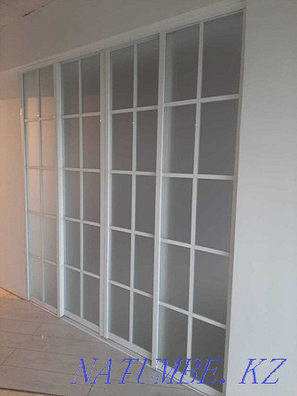 Compartment doors, sliding partitions. Production, delivery, installation. Almaty - photo 6