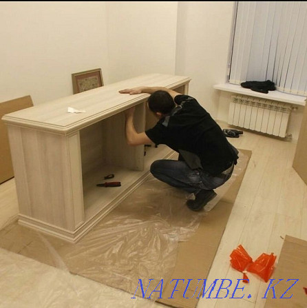 Сборка разборка мебели качественно любой сложности 24/7 Алматы - изображение 1