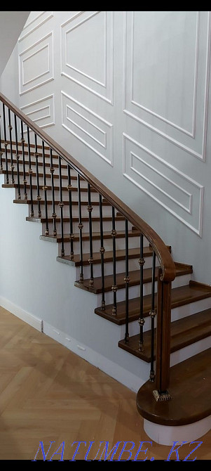 Stairs # forging # wood # marble to order Atyrau - photo 1
