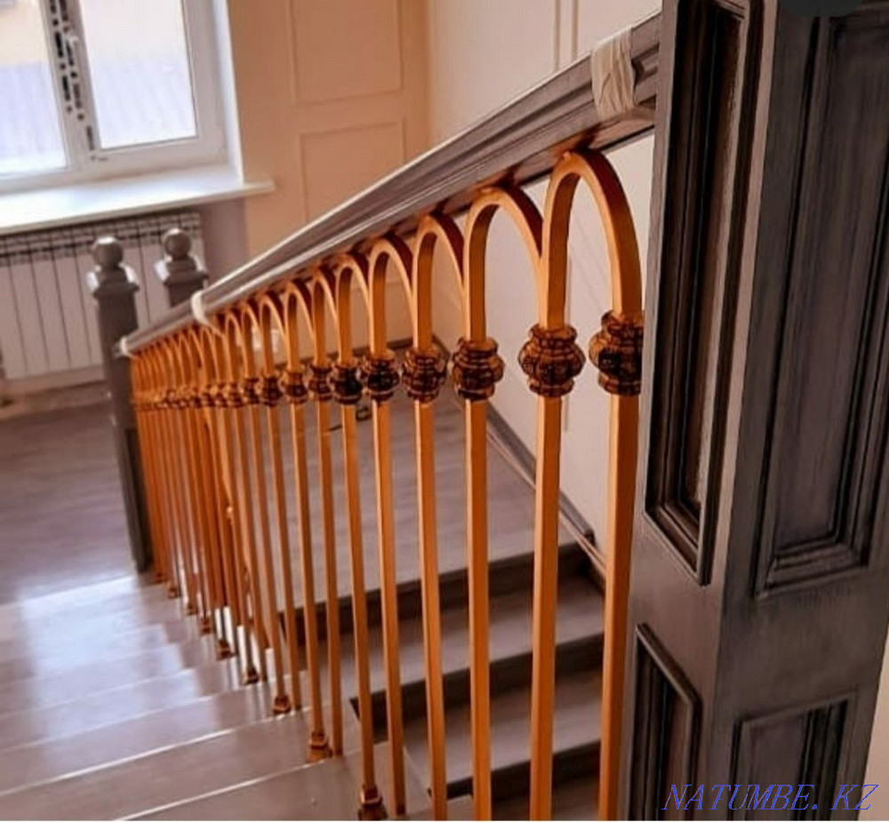 Stairs # forging # wood # marble to order Atyrau - photo 7