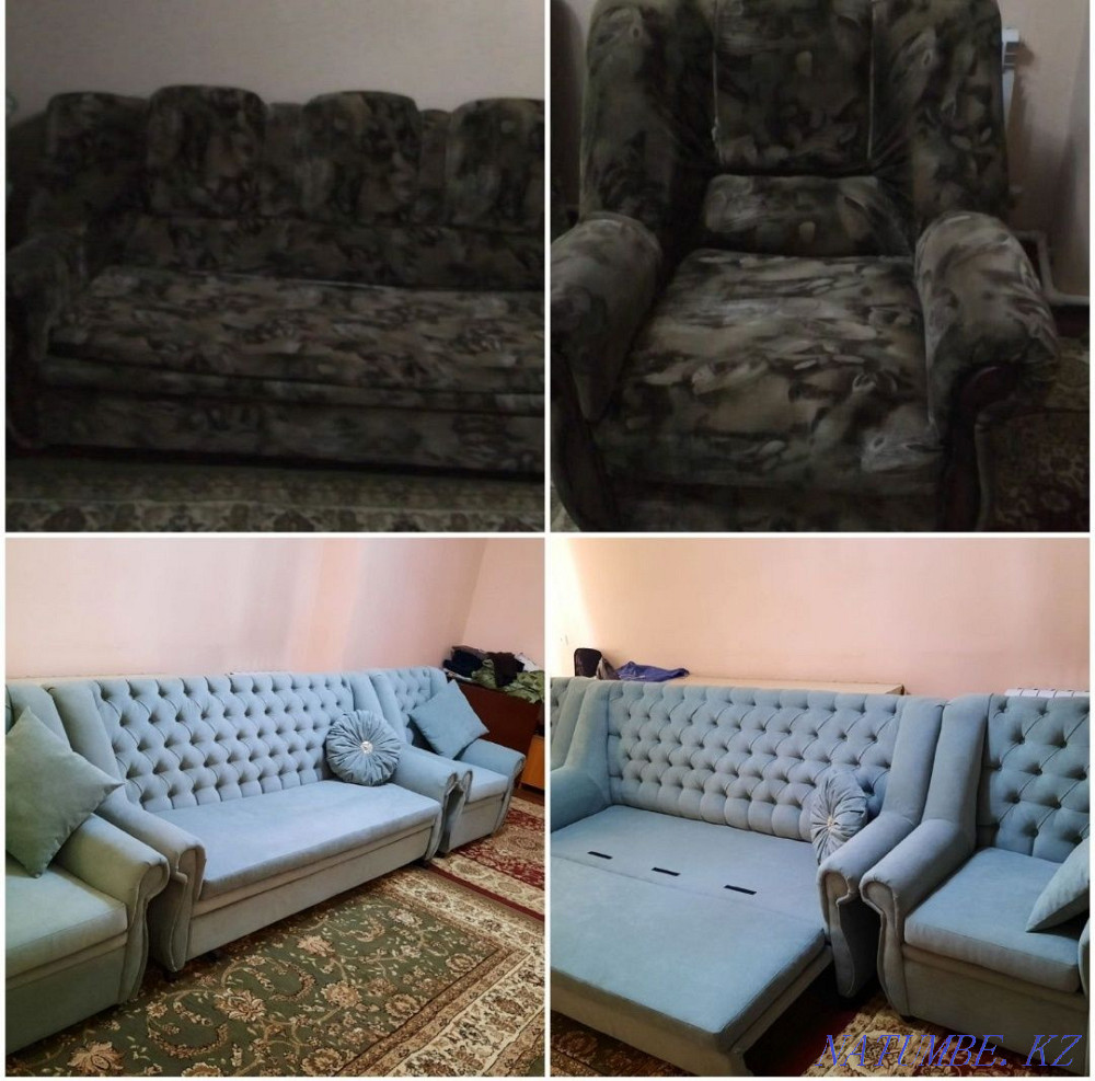 Upholstery Sofa Armchair Bed upholstery Upholstered Furniture Bed Chairs Ottoman Каменка - photo 7