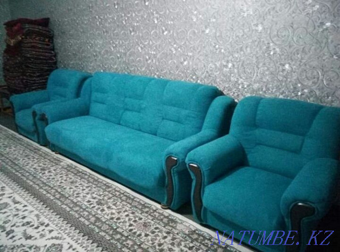 Upholstery and restoration of upholstered furniture sofas and armchairs Shymkent - photo 5