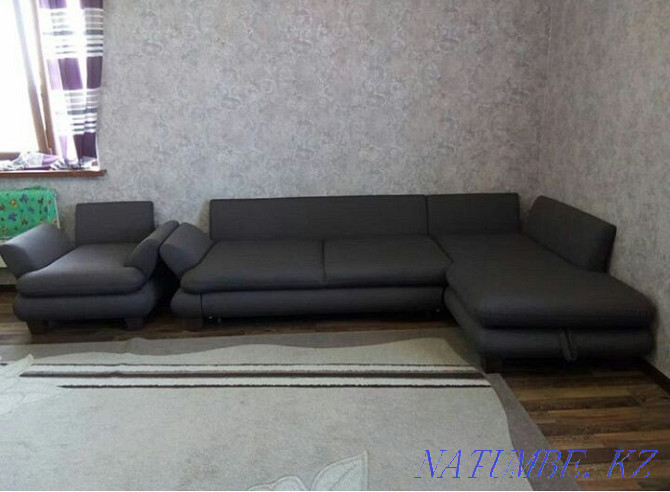 Upholstery and restoration of upholstered furniture sofas and armchairs Shymkent - photo 4