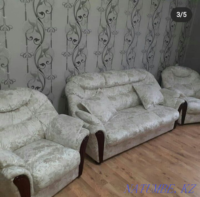 Перетяжка и рестоврация мягкой мебели диванов и кресел Шымкент - изображение 7