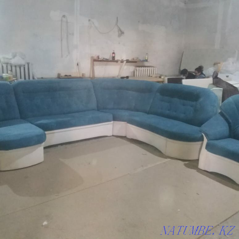 Перетяжка мягкой мебели. Костанай - изображение 3