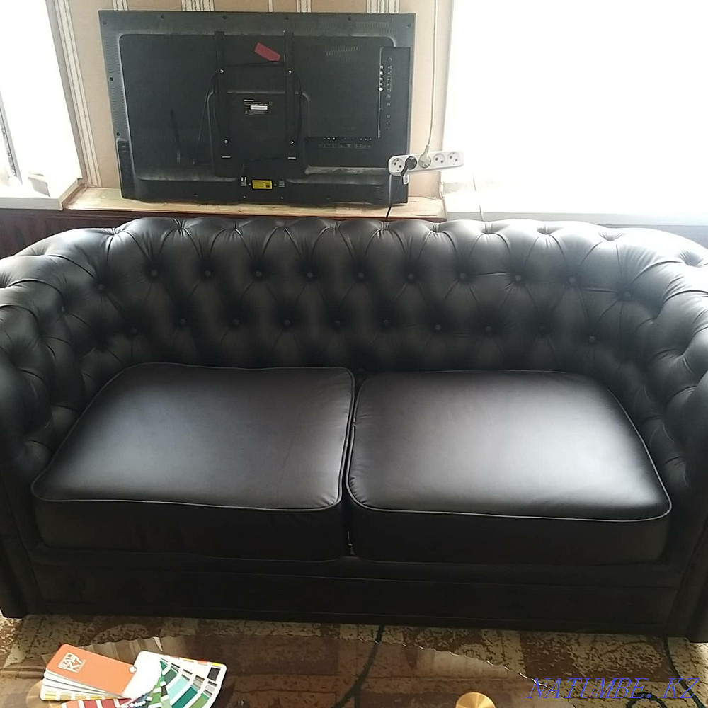 Перетяжка мягкой мебели. Костанай - изображение 8