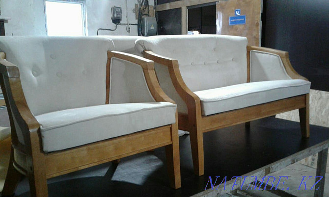 Перетяжка и реставрация мягкой мебели Актобе - изображение 4
