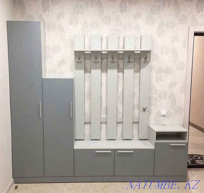 Custom furniture, Wardrobe, Kitchen set, Entrance hall Almaty - photo 5