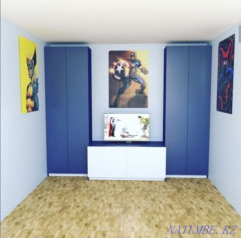 Жеке жиһаз, Үстел, Гардероб, Кеңсе жиһазы, Сөрелер, Шкаф, Орындық  Алматы - изображение 4