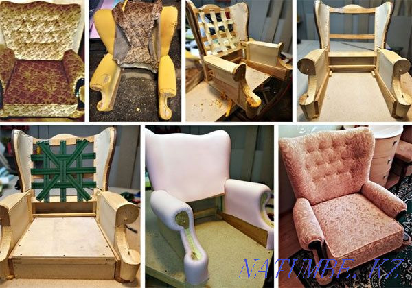 Repair of upholstered furniture (upholstery, assembly, disassembly, etc.). Stepnogorsk3 Stepnogorskoye - photo 4