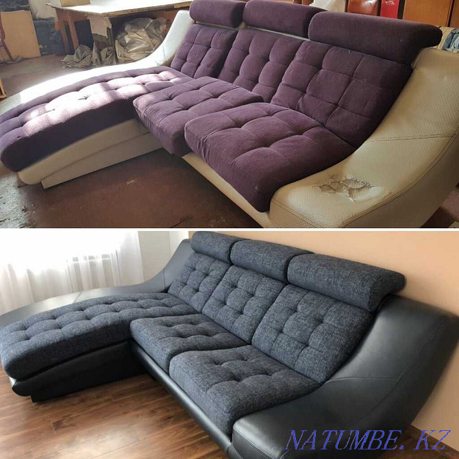 Restoration Upholstery, and production of upholstered (sofa) and hard furniture Almaty - photo 3