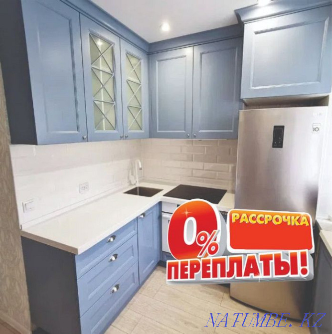 Kitchen to order Coupe closet Installment plan Almaty - photo 2