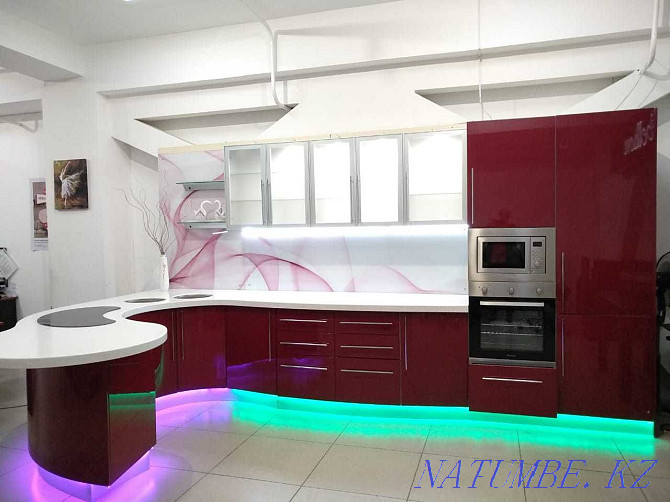 Kitchens, kitchen set to order (Stone sink as a gift). Installment plan Almaty - photo 5