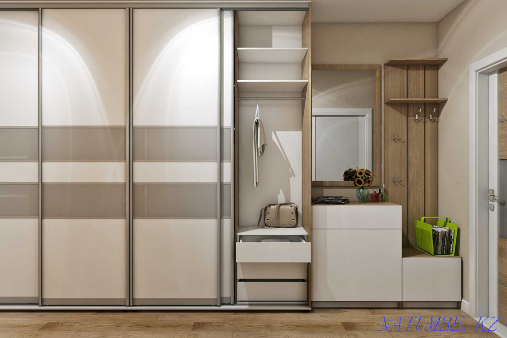 Ас үй, кіреберіс, гардеробтар - тапсырыс бойынша  Өскемен - изображение 6