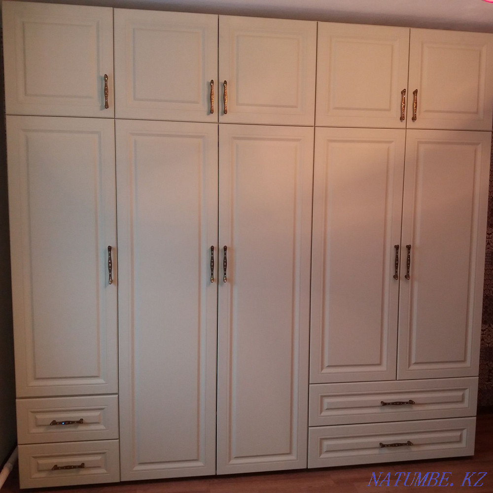 Wardrobe on the balcony, Wardrobes, Folding wardrobes, Sliding wardrobe. Deadline on time Astana - photo 1