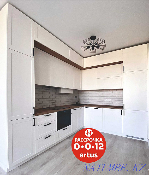 Installment without% Furniture Wardrobe Kitchen Sale Coupe to order Kitchens under  - photo 6