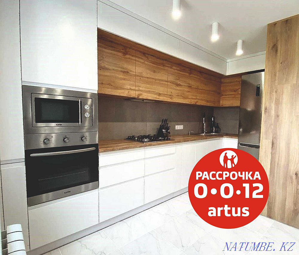 Кухни Кухонный Шкаф Рассрочку Рассрочка Мебель под Заказ на Кухня Алматы - изображение 5