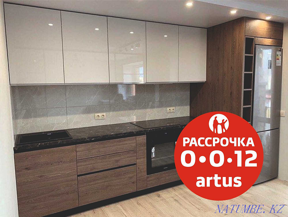 Кухни Кухонный Шкаф Рассрочку Рассрочка Мебель под Заказ на Кухня Алматы - изображение 6