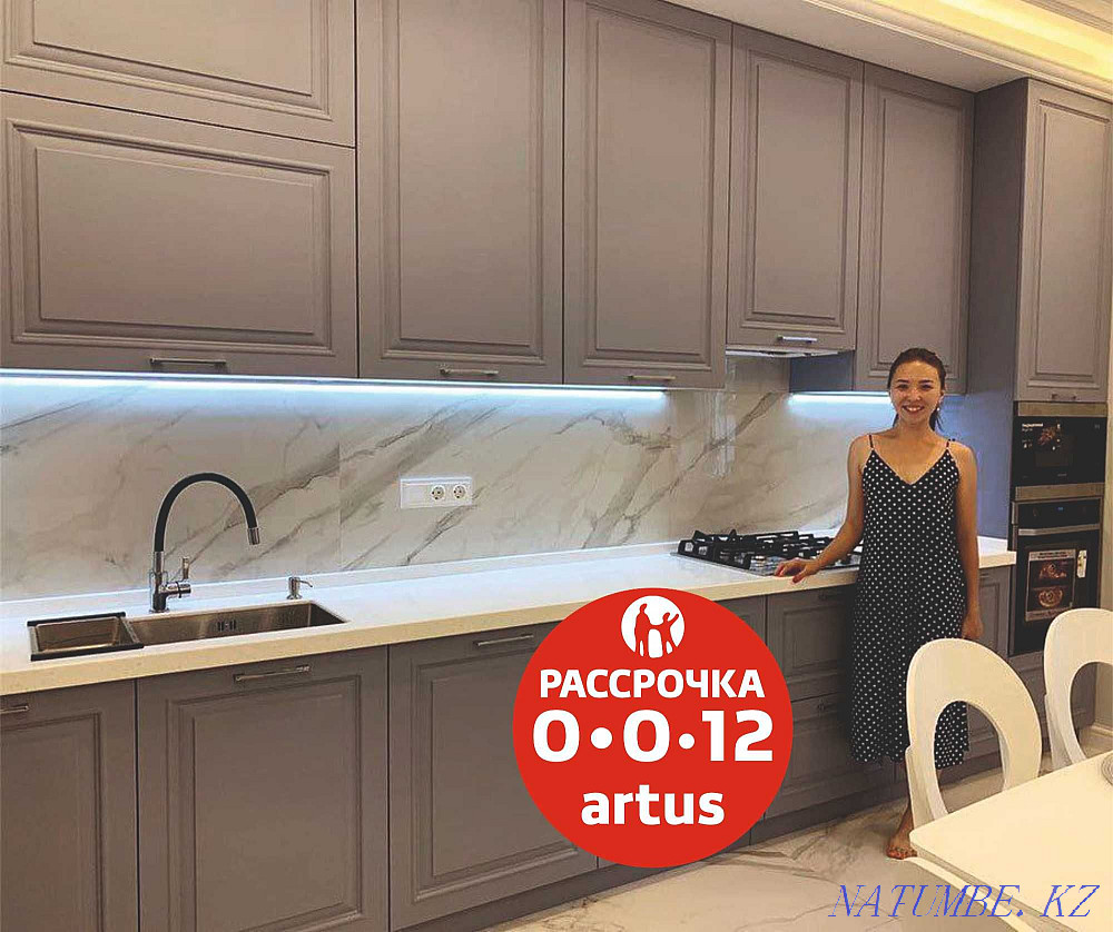 Кухни Кухонный Шкаф Рассрочку Рассрочка Мебель под Заказ на Кухня Алматы - изображение 2