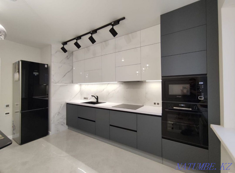 Custom-made furniture. We do: wardrobe, kitchen, hallway, bedside table Astana - photo 1