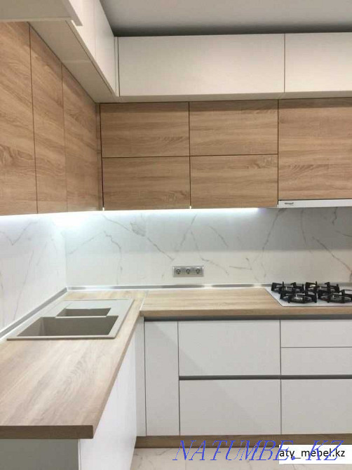 Тапсырыспен жасалған ас үй жиынтығы, шкафтар, дәліз және т.б.  Алматы - изображение 2