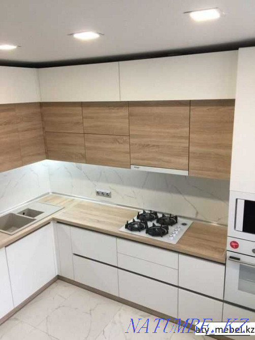 Тапсырыспен жасалған ас үй жиынтығы, шкафтар, дәліз және т.б.  Алматы - изображение 1