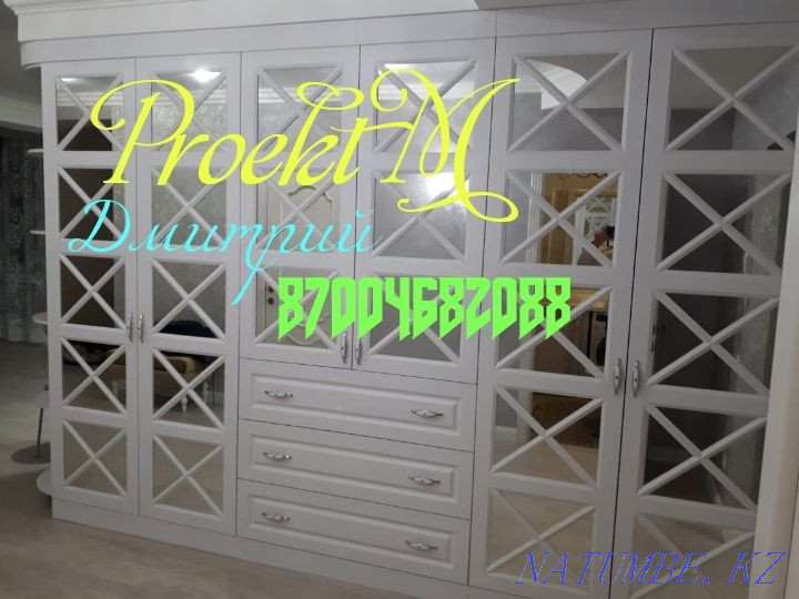 Тапсырыс бойынша шкаф жиһаздарын жасау.  Павлодар  - изображение 2