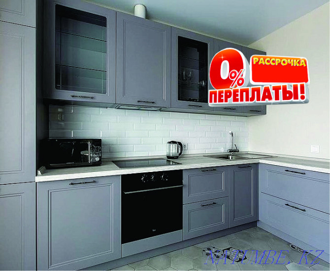 Coupe closet Custom-made kitchen Furniture Kitchens by installments without% by installments Almaty - photo 7