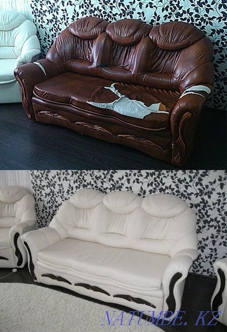 жұмсақ жиһазды қалпына келтіру жиһазды қалпына келтіру жұмсақ жиһазды жөндеу Атыр  Атырау - изображение 4